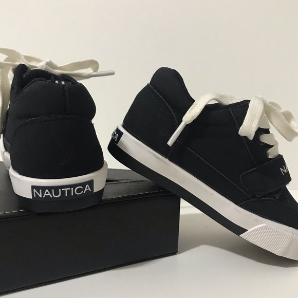 NEW BLACK TODDLER BOY SNEAKER - Picture 7 of 9